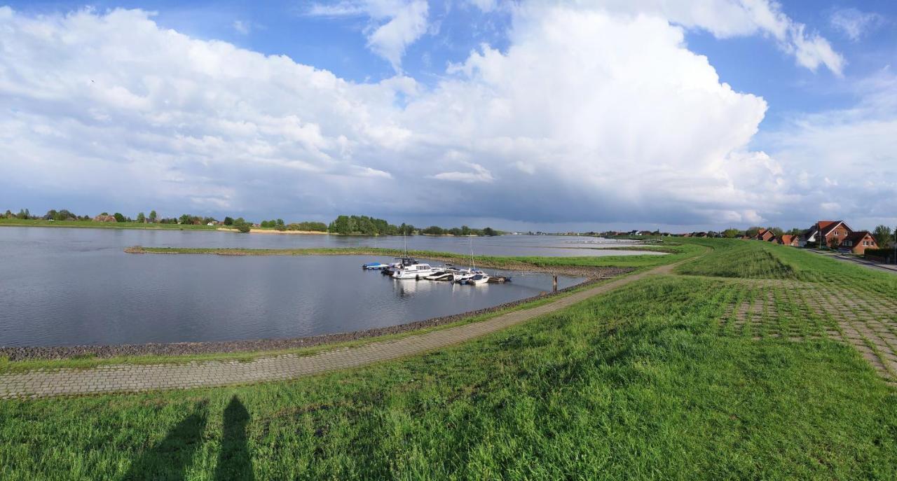 Ferienwohnung Elbe Diek Stelle Zewnętrze zdjęcie