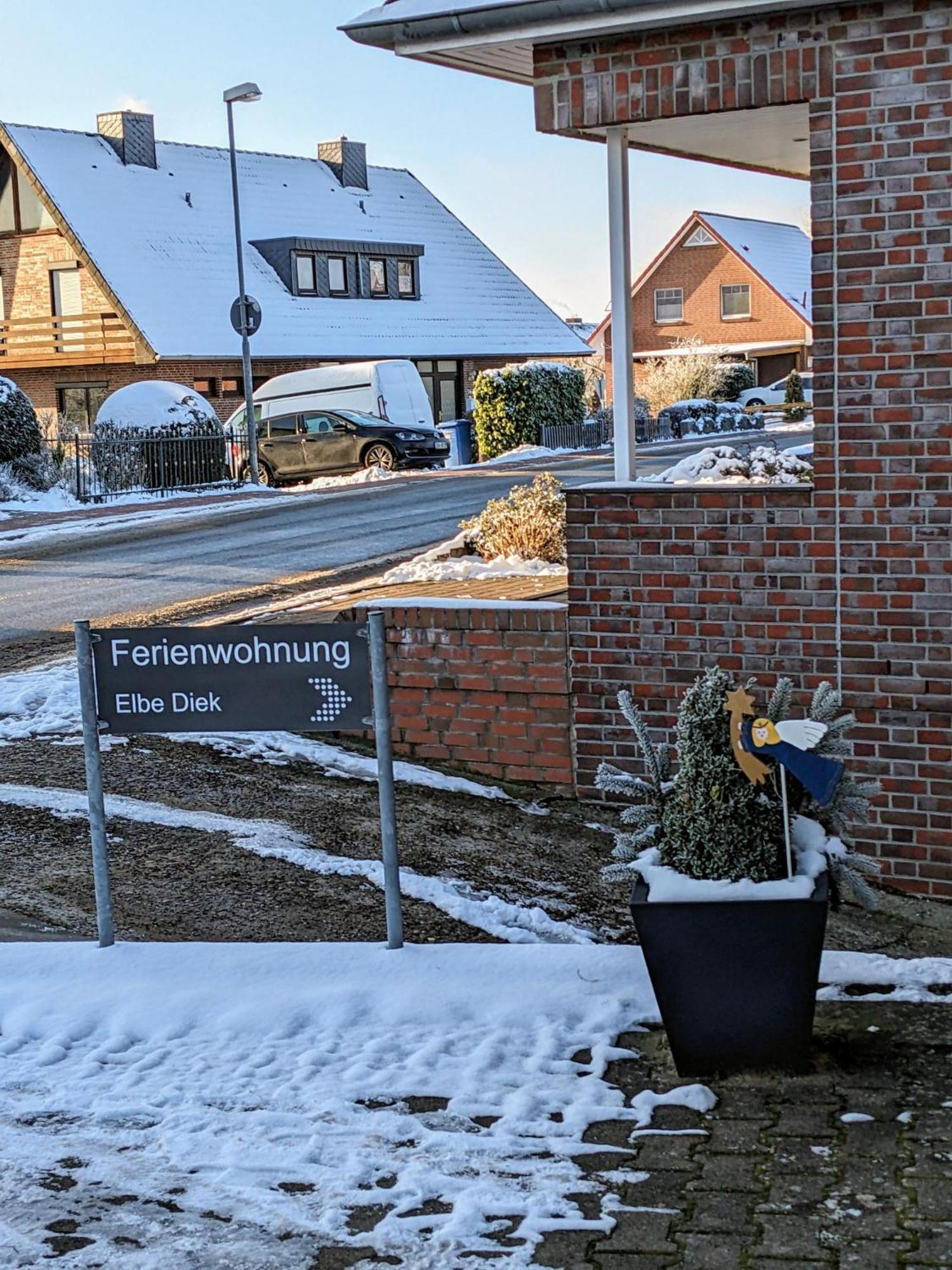 Ferienwohnung Elbe Diek Stelle Zewnętrze zdjęcie
